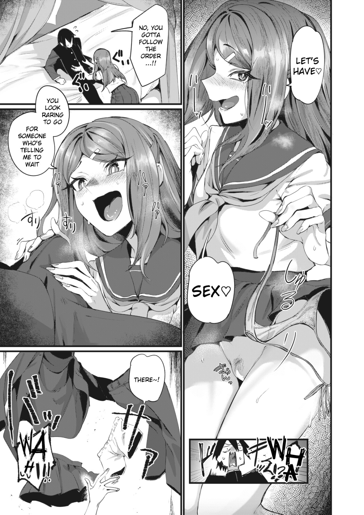 Hentai Manga Comic-A young lady who's only interested in sex!-Read-9